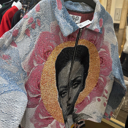 Rihanna Tapestry Zip Jacket