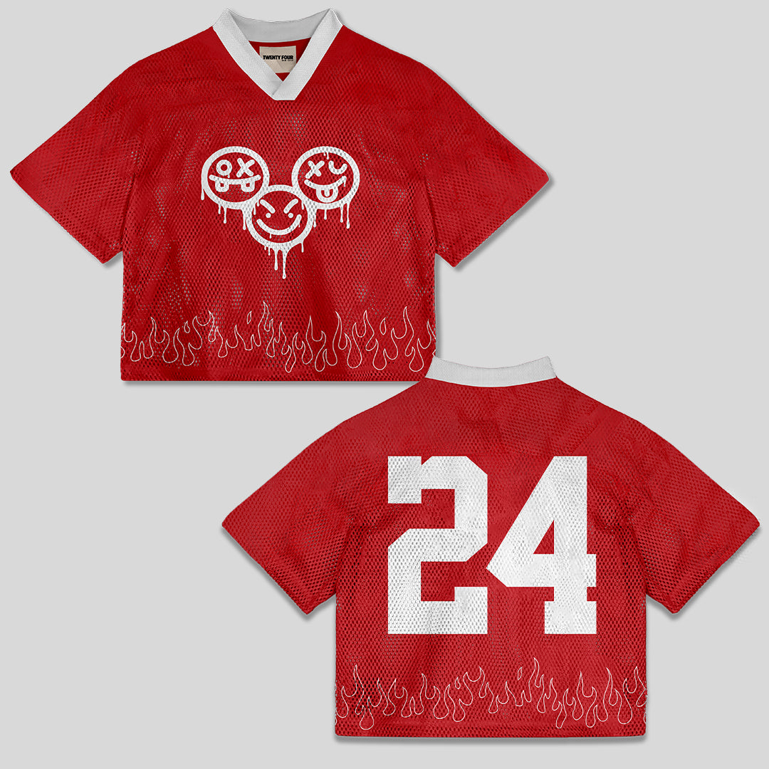 Flaming 24 Football Jerseys