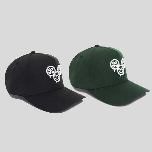 Logo Dad Hats with Leather Strap