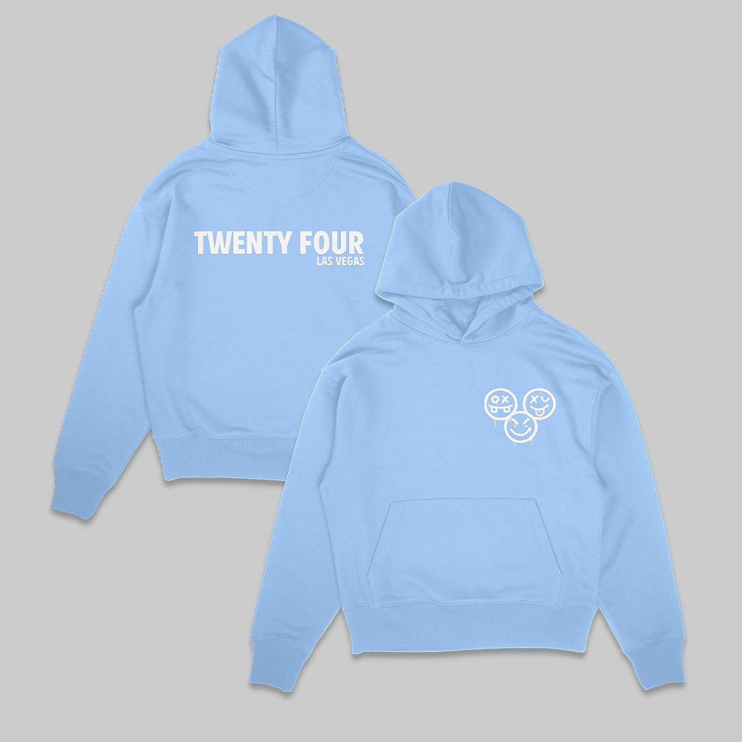 Twenty Four Classic Embossed Hoodie