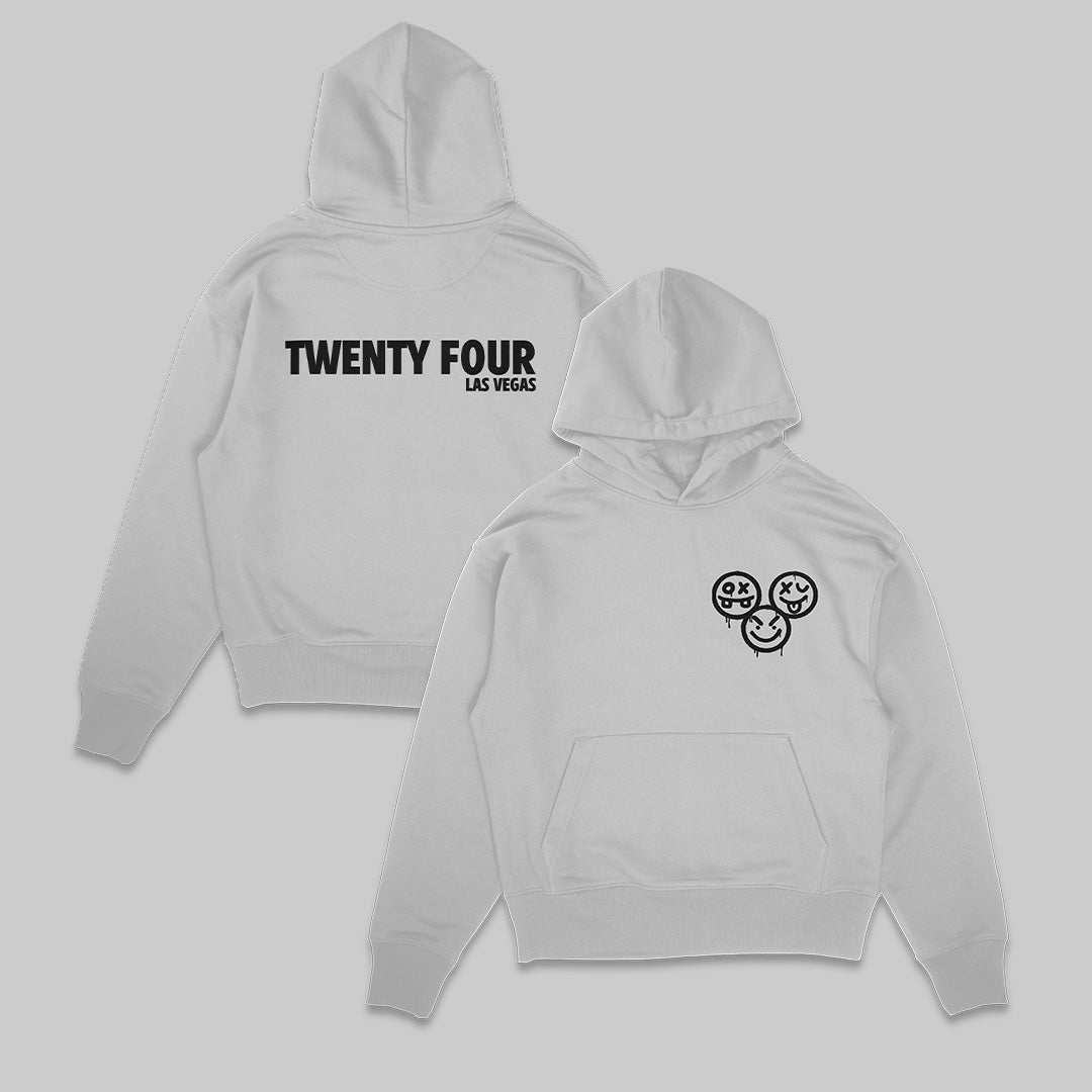 Twenty Four Classic Embossed Hoodie