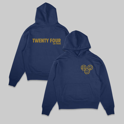 Twenty Four Classic Embossed Hoodie